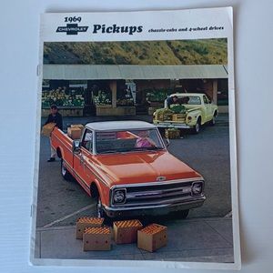 1969 Pickups sales brochure